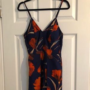 Japna Navy Floral Jumpsuit